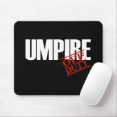 OFF DUTY UMPIRE DARK MUISMAT (Met muis)