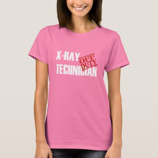 OFF DUTY XRAY TECH T-SHIRT (Voorkant)