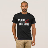 OFF FUNCTIONARIS VAN DE politie T-shirt (Voorkant volledig)
