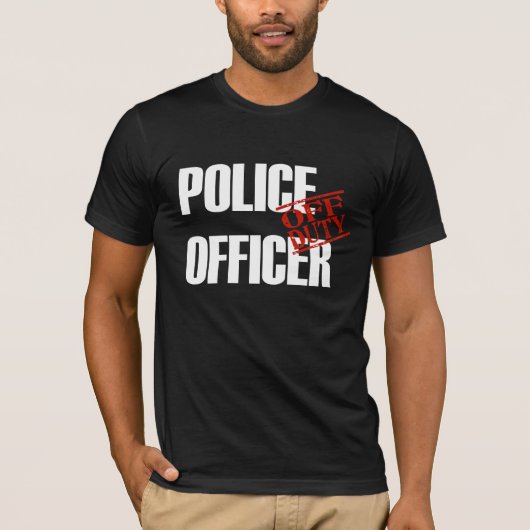 OFF FUNCTIONARIS VAN DIENSTVERLENING T-SHIRT (Voorkant)