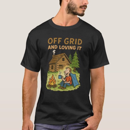 Off Grid T-shirt (Voorkant)