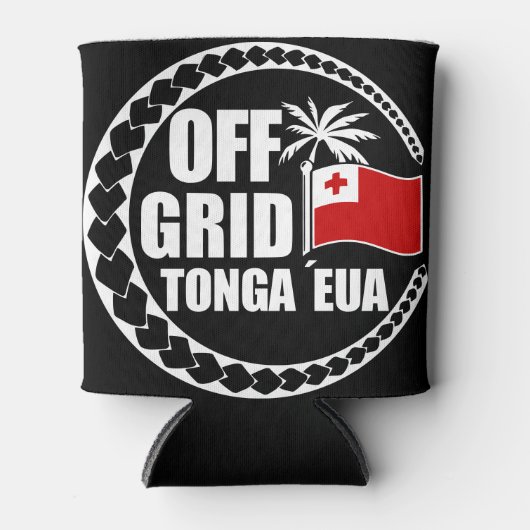 Off Grid Tonga Eua Levensstijl Blikjeskoeler (Voorkant)