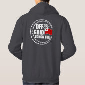 Off Grid Tonga Eua Levensstijl Hoodie (Achterkant)