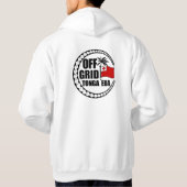 Off Grid Tonga Eua Levensstijl Hoodie (Achterkant)