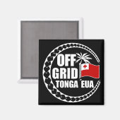 Off Grid Tonga Eua Levensstijl Magneet (Voorkant / Achterkant)