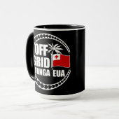 Off Grid Tonga Eua Levensstijl Mok (Voorkant links)