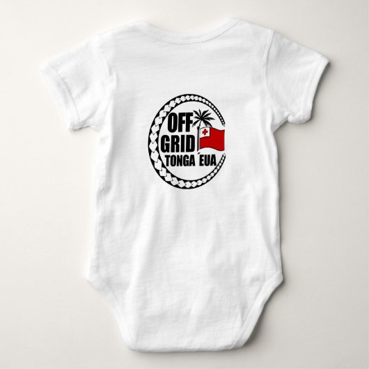 Off Grid Tonga Eua Levensstijl Romper (Achterkant)