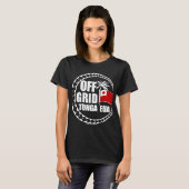 Off Grid Tonga Eua Levensstijl T-shirt (Voorkant volledig)