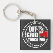 Off Grid Tonga Eua Lifestyle Sleutelhanger (voorkant)