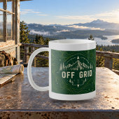 Off Grid Topografische Contouren Map Mok
