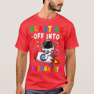 Off Into Kindergarten Back To School Boys T-shirt