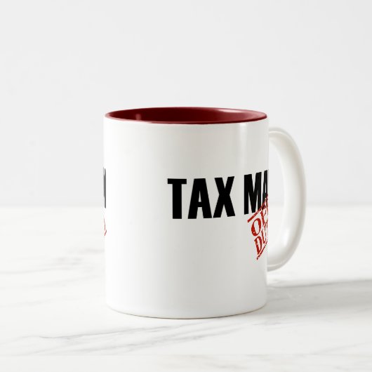 OFF MAN BELASTINGHEFFING TWEEKLEURIGE KOFFIEMOK (Voorkant rechts)