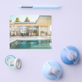 Off-Market Luxury Real Estate Postcard | Private Flyer (Enkel)