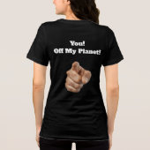 Off My Planet T-Shirt (Achterkant)