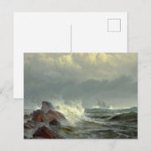 Off Norman's Woe door Edward Moran Briefkaart (Voorkant / Achterkant)