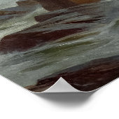 Off Norman's Woe door Edward Moran Poster (Hoek)