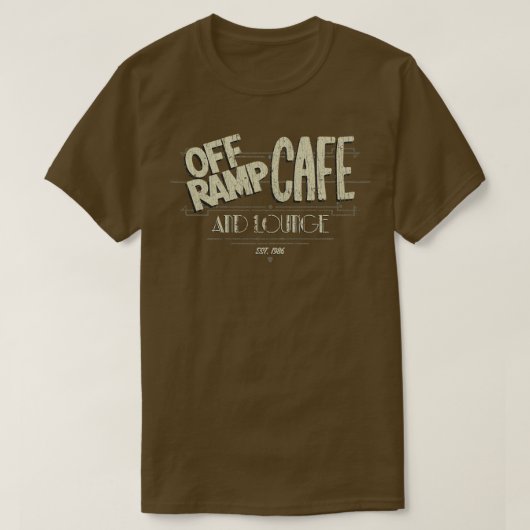 Off Ramp Cafe Seattle  T-shirt (Design voorkant)