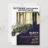 Off Road Adventure ATV UTV Extreme Sports Car Club Kaart (Voorkant)