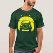 Off Road Adventure Sport Retro girl T-shirt (Voorkant)