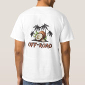 Off road adventure t shirt  (Achterkant)