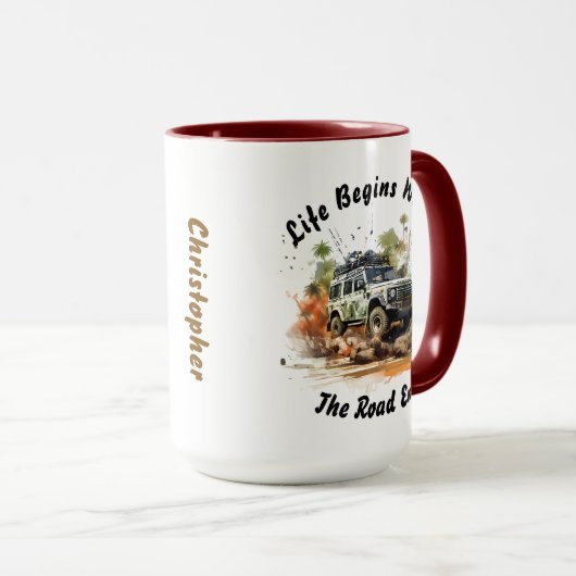 Off-road auto avontuur Mok (Voorkant rechts)