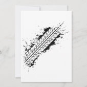 Off-road auto avontuur uitnodiging (Achterkant)