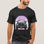 Off-road avonturen Jeep T-shirt (Voorkant)