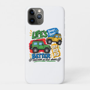 Off Road Avontuur 4x4 Vrijheid op Vier Wiel Auto Case-Mate iPhone Case