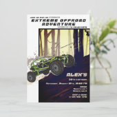 Off Road Avontuur ATV UTV Extreme Sport Auto Club Kaart (Staand voorkant)