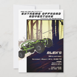 Off Road Avontuur ATV UTV Extreme Sport Auto Club Kaart
