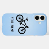 Off Road Biking - een mountainbikes met eigen naam Case-Mate iPhone Case (Achterkant (horizontaal))