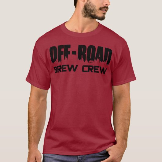 Off-Road-Brouwploeg T-shirt (Voorkant)