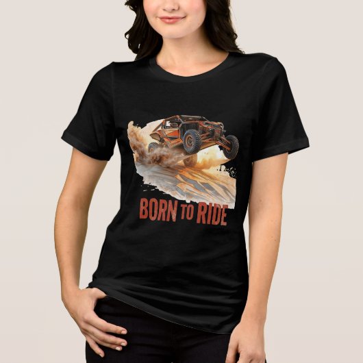 Off-Road Buggy Woestijn Avonturen T-Shirt (Voorkant)
