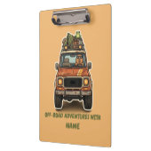 Off-Road Capybara Kampeer Aangepast Klembord (Links)