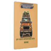 Off-Road Capybara Kampeer Aangepast Klembord (Rechts)