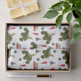 Off-Road Christmas Wrapping Paper Tissuepapier