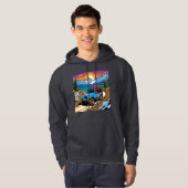 Off-road hoodie op grote hoogte (Voorkant volledig)