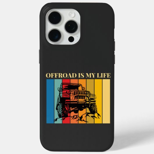 Off-road is mijn leven Case-Mate iPhone case (Achterkant)