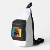 Off-road is mijn leven sling bag (Rechterhoek)