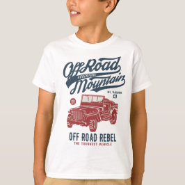 Off Road Jeep Kinderen TAGLESS® T-Shirt