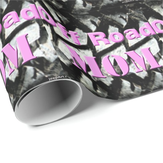 off-road mama cadeaupapier (Rol Hoek)