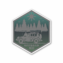OFF ROAD ME Wilderness GW Sticker