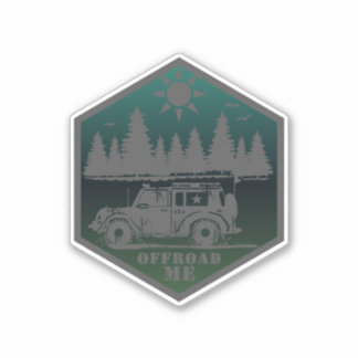 OFF ROAD ME Wilderness GW Sticker