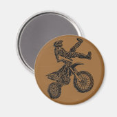 Off-road moto magneet (Voorkant / Achterkant)