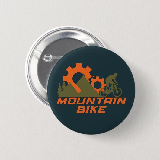 off-road mountainbiken ronde button 5,7 cm (Voorkant /achterkant)