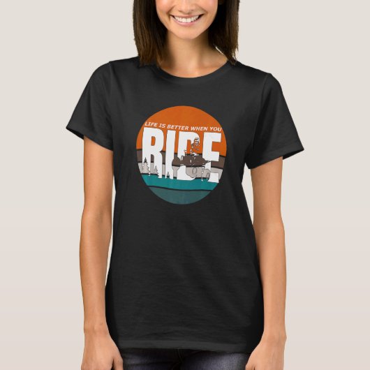 Off Road Quad ATV Apparel T-shirt (Voorkant)
