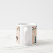 Off-road racen, naadloos. espresso kop (Achterkant)