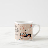 Off-road racen, naadloos. espresso kop (Rechts)