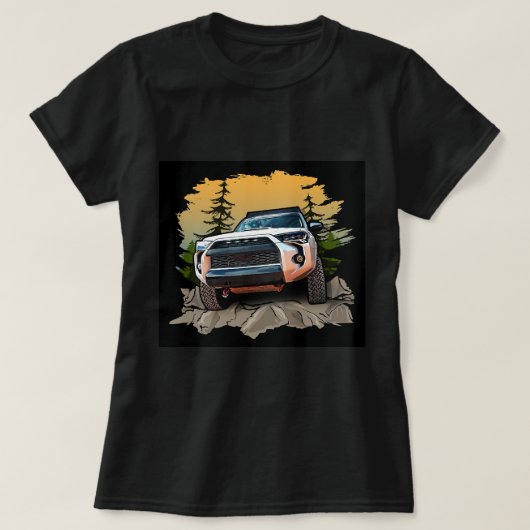 Off road T-shirt. 4 Runner T-shirt (Design voorkant)