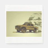 Off Road Vehicle Paper Napkins Servet (Voorkant)